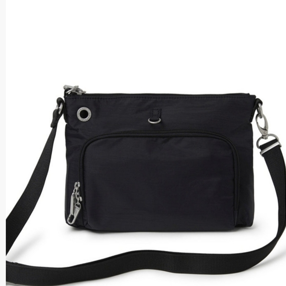 Baggallini Anti-Theft Memento Crossbody Bag | Black | NEW With Tags | Travel RFI - Picture 2 of 8